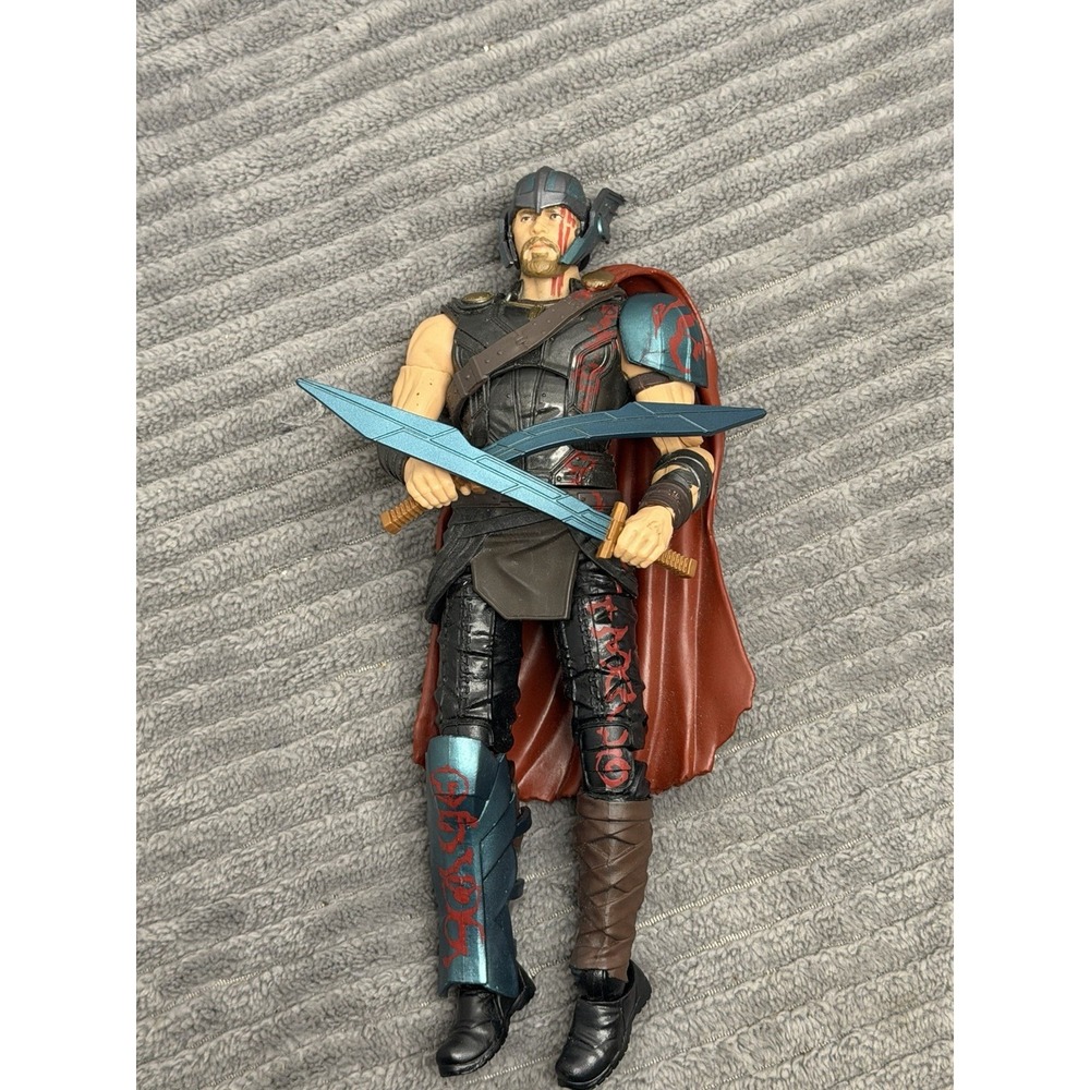 Marvel Legends Thor Ragnarok Gladiator Thor Figure Complete w/ 2 Swords Hasbro